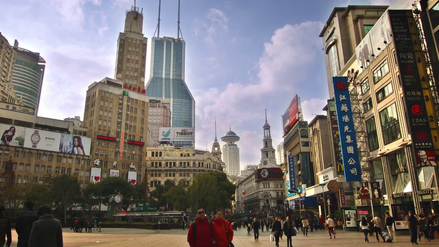 上海,南京路视频素材