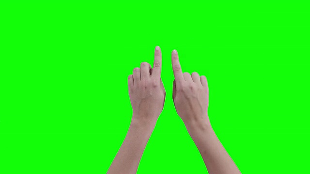 女人的手势视频素材