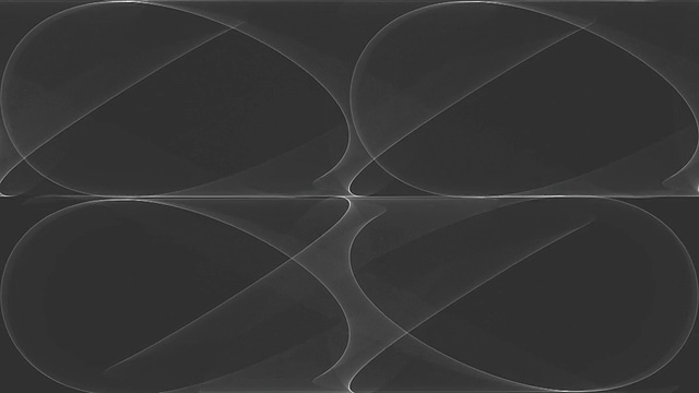 黑色曲线抽象视频素材