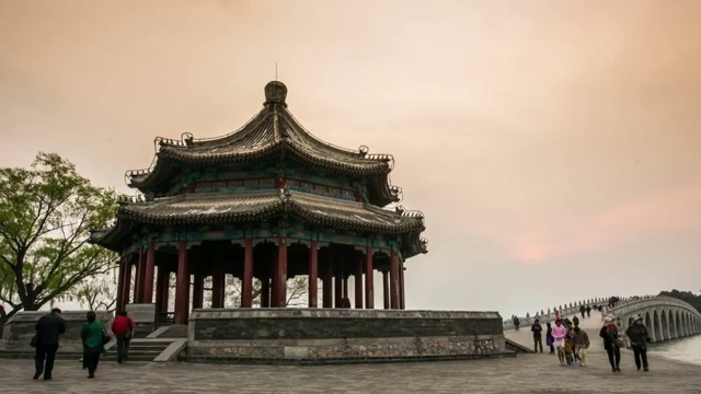 颐和园在北京视频素材