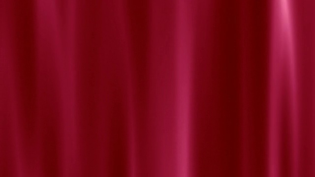 红色的窗帘视频素材