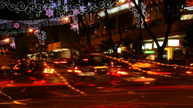 新加坡的十字路口视频素材