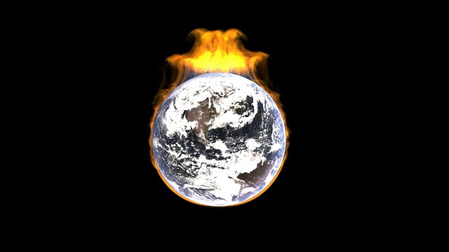 世界末日/全球变暖概念视频素材