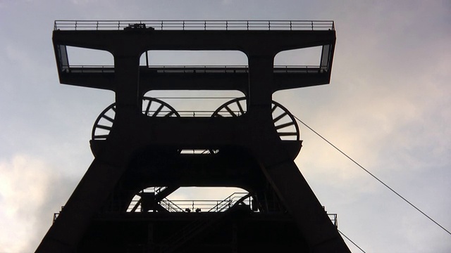 坑头框架zollverein视频素材