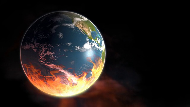 燃烧地球-全球变暖视频下载