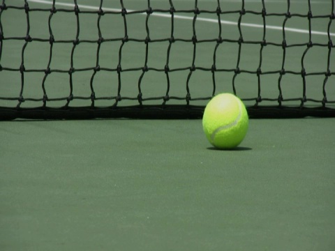 网球拍的运动视频素材
