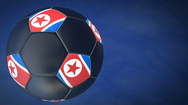 足球——朝鲜高清视频素材