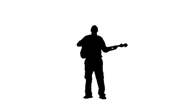 吉他手视频素材