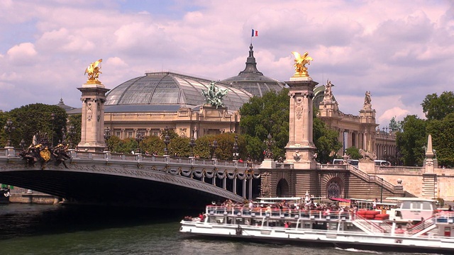 法国巴黎大皇宫视频素材