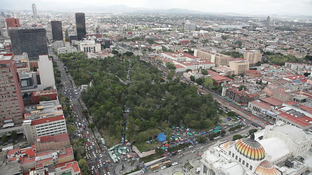 墨西哥城空中视频下载