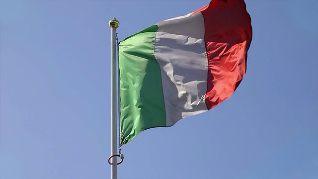 意大利国旗视频下载