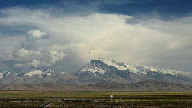 西藏喜马拉雅山纳木那尼峰移动云视频下载