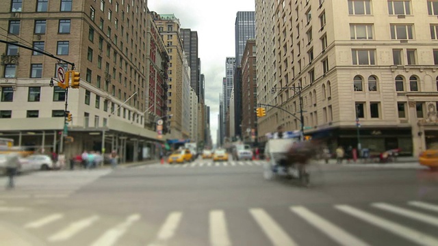 纽约市的街道变大了视频素材