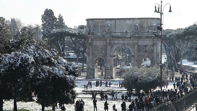 罗马君士坦丁拱门视频下载