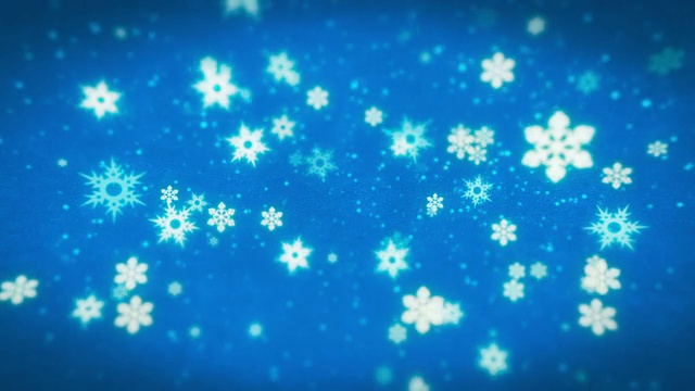 圣诞节下雪的背景视频下载