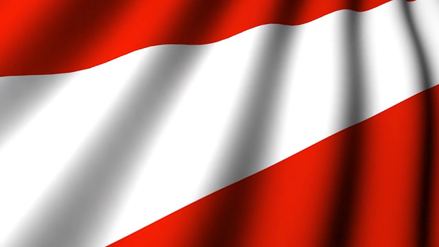 奥地利国旗视频下载