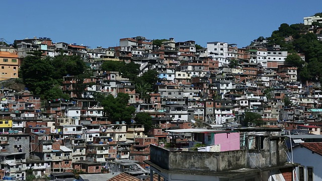 里约热内卢的贫民窟视频下载