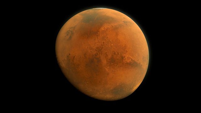 火星自转(loopable)视频下载