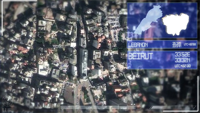 贝鲁特的未来卫星图像视频下载