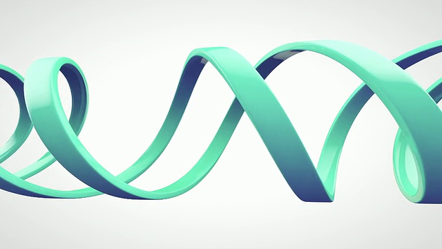DNA螺旋绿环视频下载