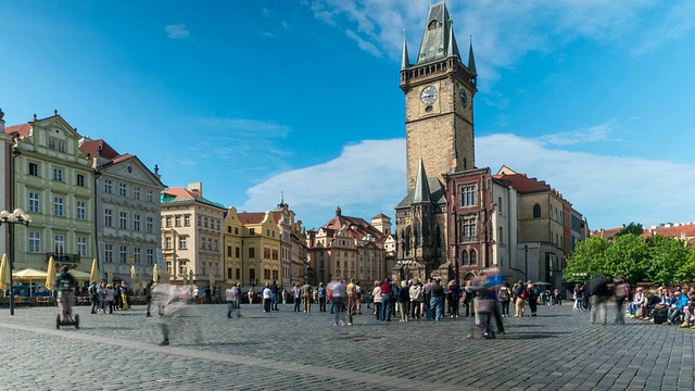 布拉格老城广场视频素材