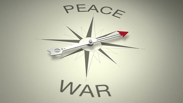 和平与战争视频素材