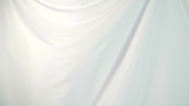 白色的丝绸,背景视频素材