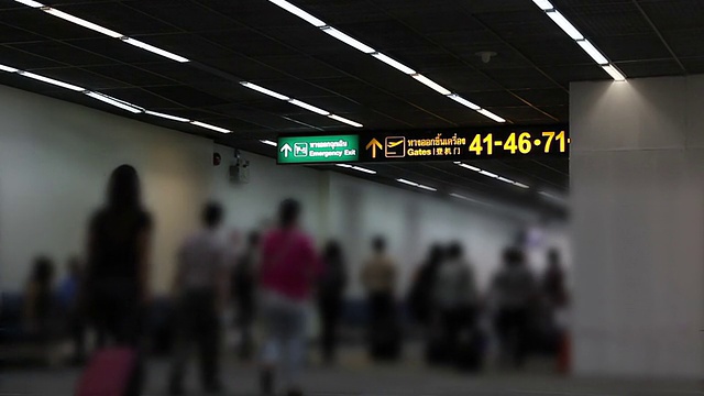 机场客运码头视频素材