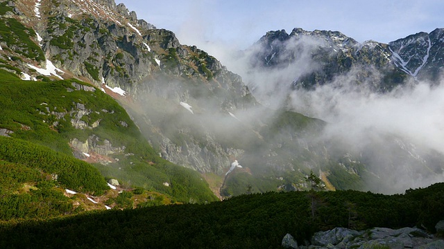 Tatra山上的风景视频下载