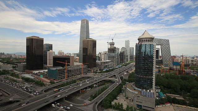 北京的天空视频素材