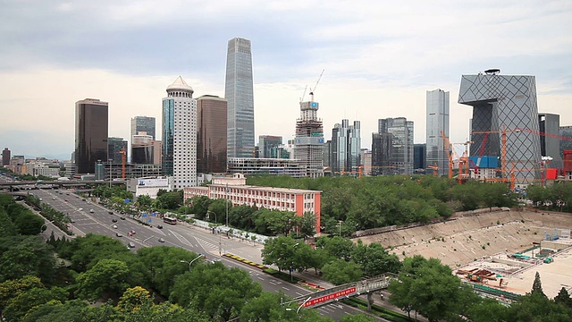 北京的天空视频素材