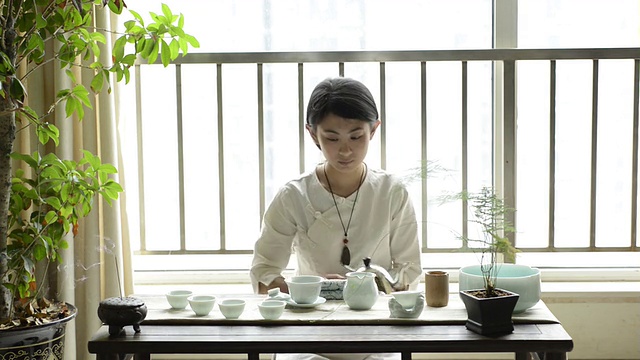 茶艺仪式视频素材