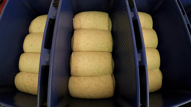 面团在面包罐中发酵的时间间隔视频素材