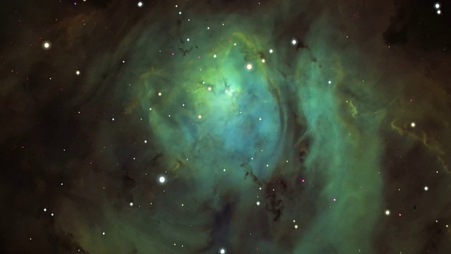 泻湖星云之旅，M8视频素材