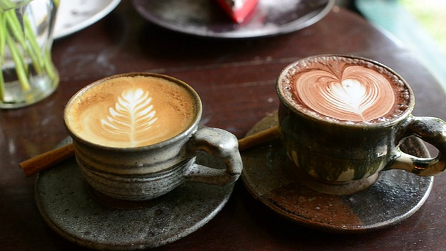 咖啡和热巧克力视频下载
