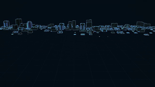 越来越多的霓虹的城市视频素材