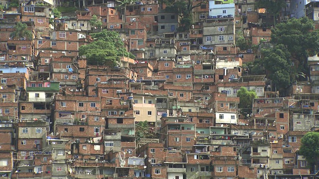 巴西 里约热内卢贫民窟视频下载