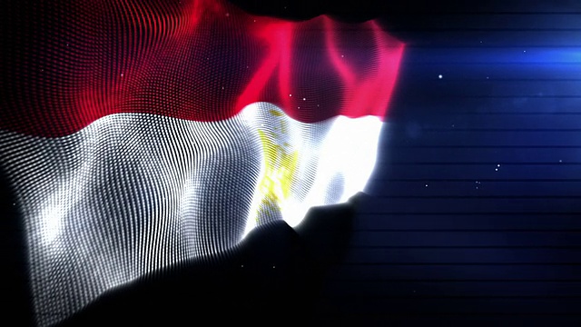 埃及国旗-背景循环(全高清)视频下载
