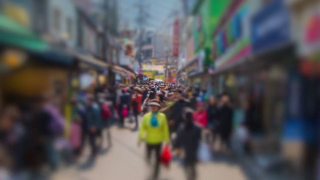 首尔城市缩放视频素材