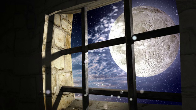 云在满月之夜穿过窗户监狱视频下载