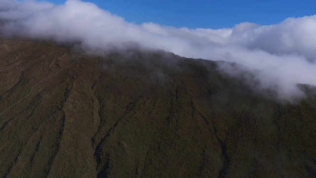 夏威夷毛伊岛的哈雷阿卡拉火山口视频下载