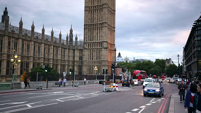 伦敦的大本钟和议会视频素材
