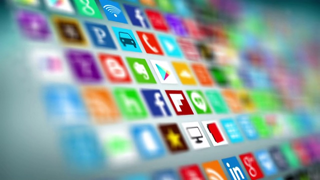 社交网络，社交媒体，市场营销。视频素材