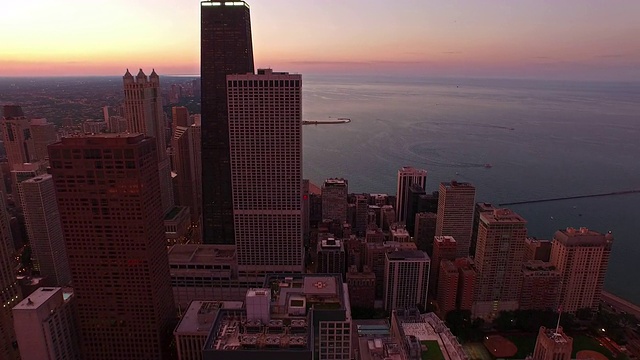 空中伊利诺斯州芝加哥视频下载