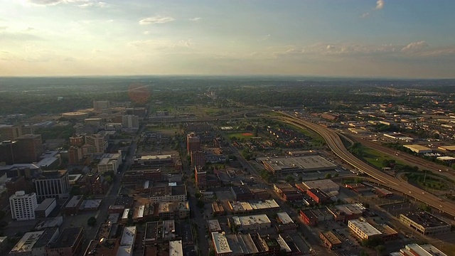 空中阿拉巴马州的伯明翰视频下载
