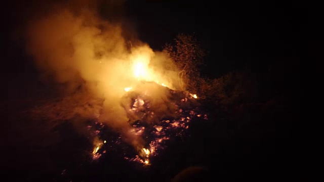 森林灭火视频素材