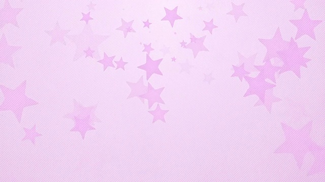 柔和简单的星星背景循环X3 -粉红色(全高清)视频下载