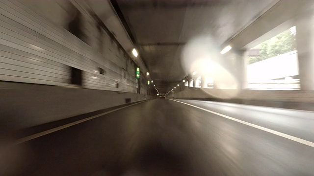 隧道驾驶- 4k -视频素材