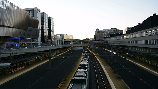 斯德哥尔摩中央车站视频素材