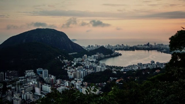 里约热内卢里约热内卢日食视频素材